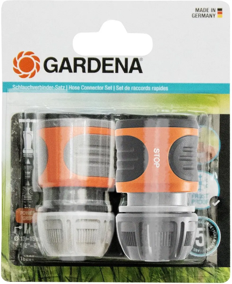 Gardena Kunststof Slangverbinding 13mm - 2 Uitgangen