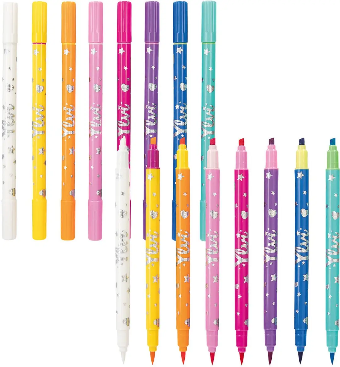 Ylvi Kleurboek Multicolor - 30 Pagina's - Inclusief viltstiften