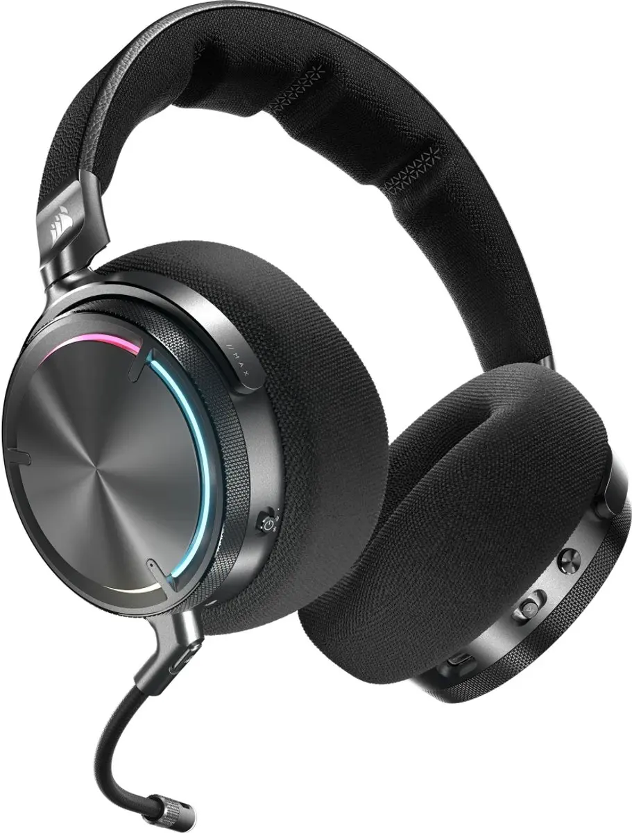 Corsair Virtuoso Max Draadloze Headset - 50mm Drivers - Koolstof