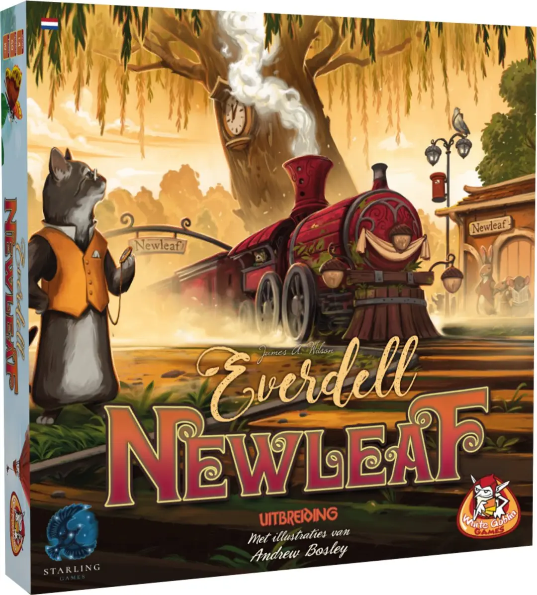 White Goblin Games Everdell Newleaf Uitbreiding - Treinstation & Beesten - WGG2301