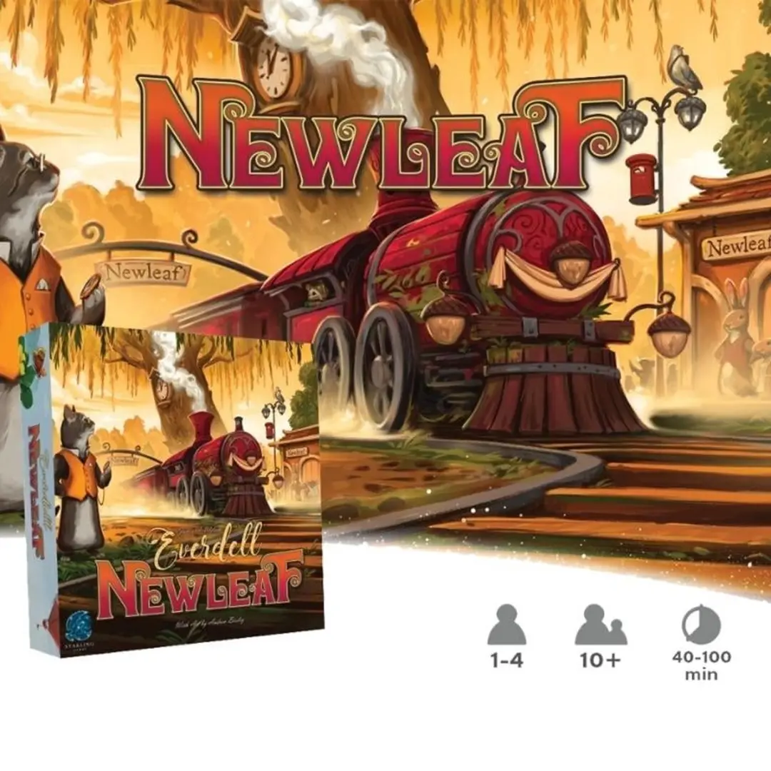 White Goblin Games Everdell Newleaf Uitbreiding - Treinstation & Beesten - WGG2301