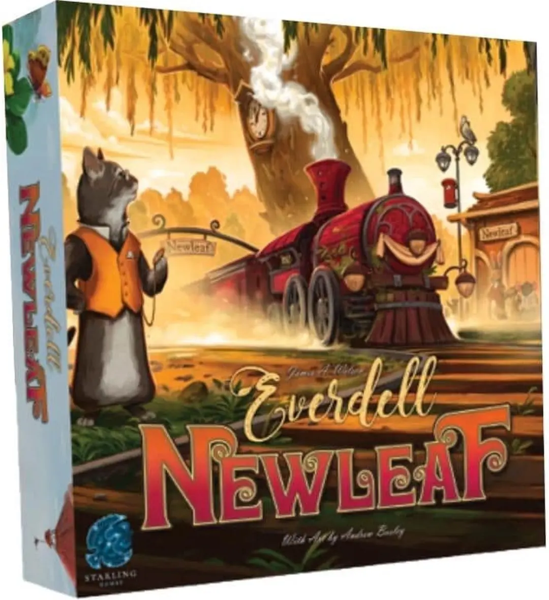 White Goblin Games Everdell Newleaf Uitbreiding - Treinstation & Beesten - WGG2301