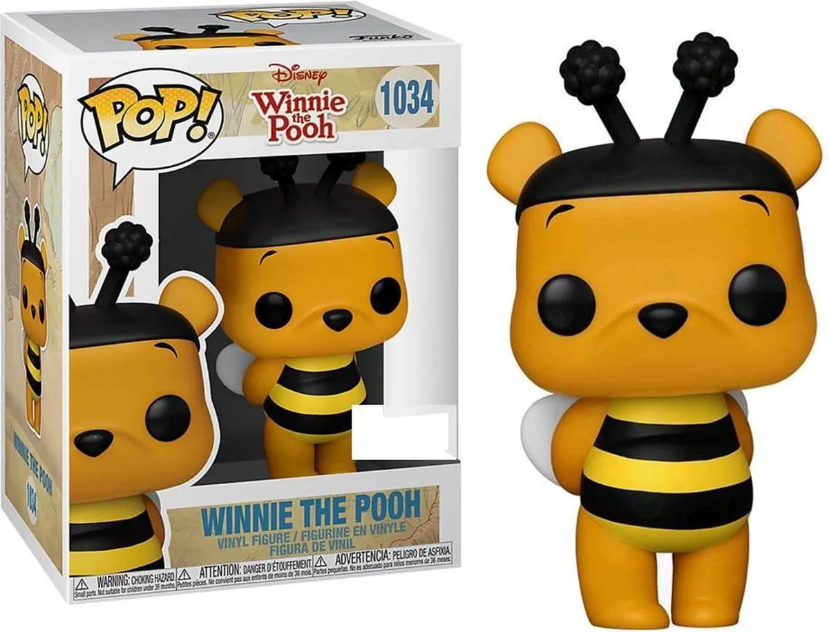 Funko Disney POP! Winnie the Pooh Bee Edition Vinyl Figure - 9cm - Multi