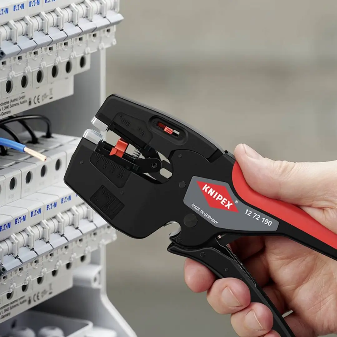 Knipex NexStrip 12 72 190 Krimptang - 0,03-10 mm²