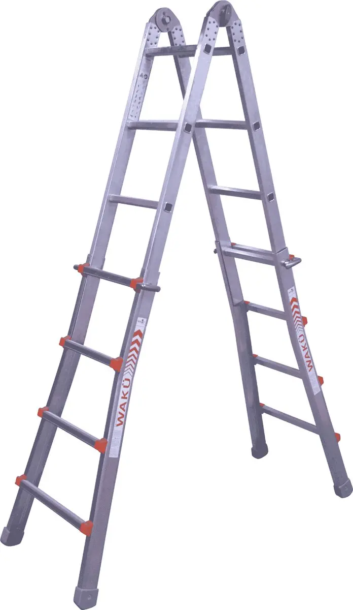 Wakü Telescoopladder 4x4 Treden - Werkhoogte 4,20m