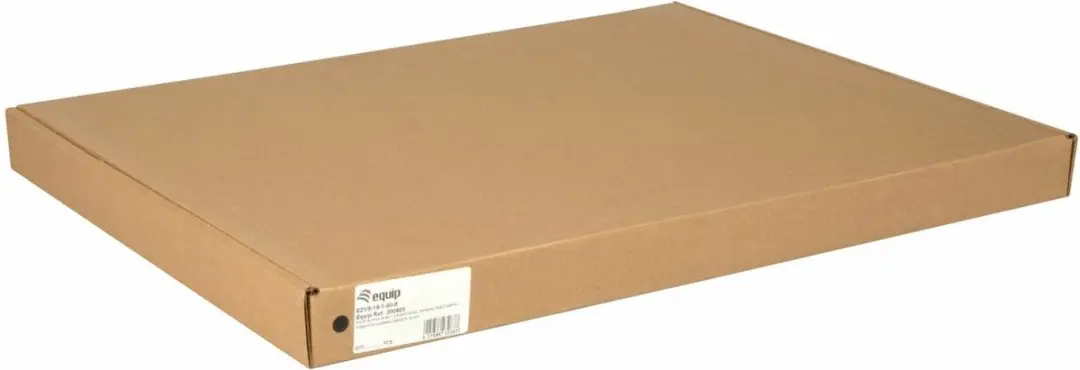 Equip Fachboden 19" 1U 80cm Zwart - EZVS-19-1-80-B