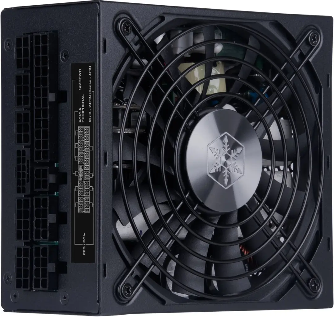 SilverStone SX1000R-PL SFX Voeding 1000W - Zwart