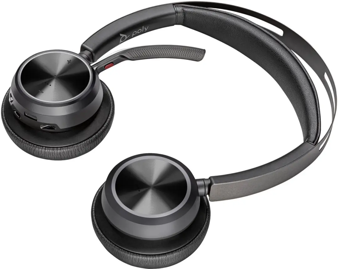 HP Poly Voyager Focus 2 Headset - Noise Cancelling - Zwart
