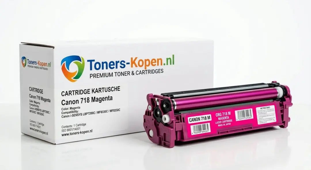 Canon 718M Toner Magenta 2900 Pagina's