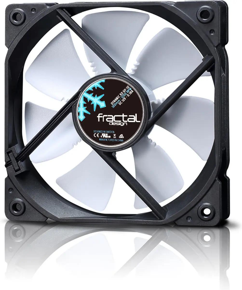 Fractal Design Dynamic X2 GP-12 Ventilator 120mm - Wit