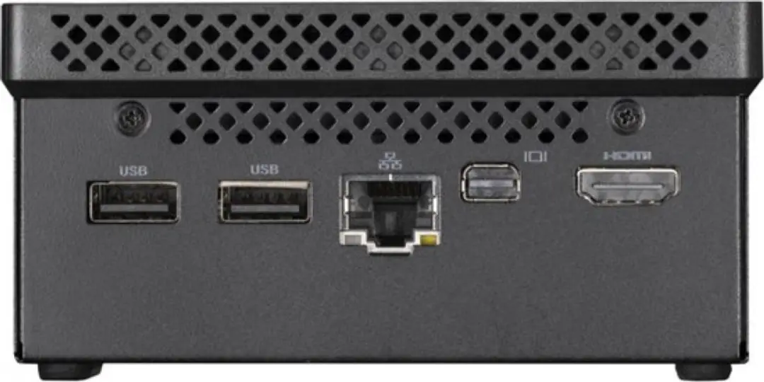 Gigabyte GB-BMCE-5105 Mini PC - Zwart