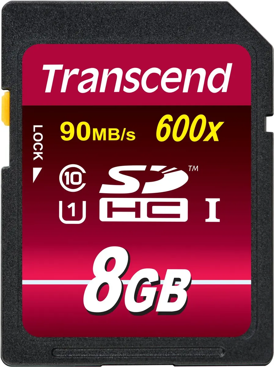 Transcend 8GB SDHC UHS-I TS8GSDHC10U1