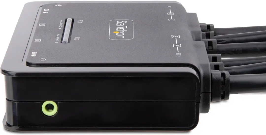 Startech C2-DH46-UA2-CBL-KVM KVM-Schakelaar - 1,5m - Zwart