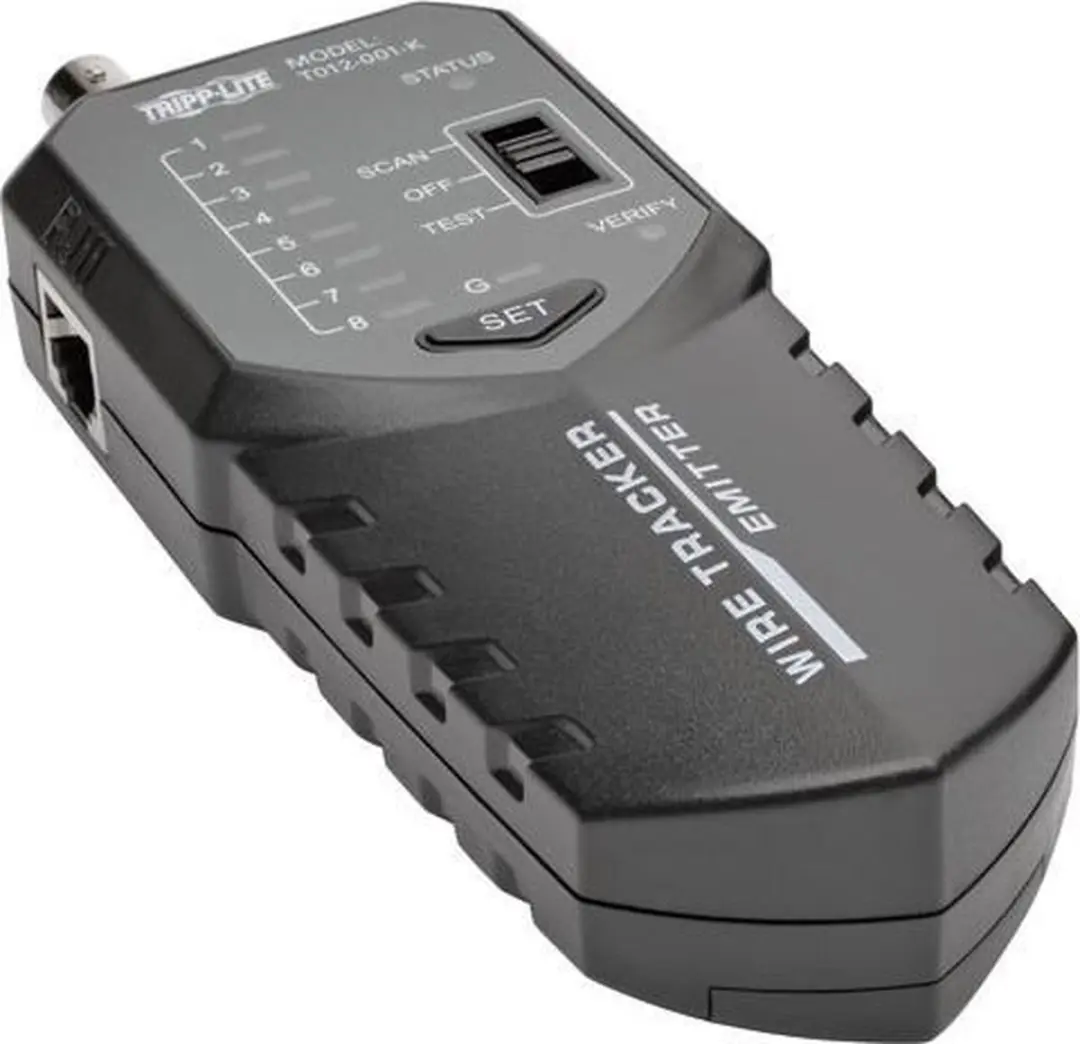 Tripp Lite T012-001-K Netwerkkabeltester - Zwart