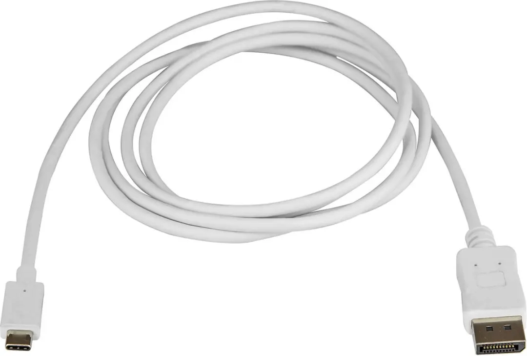 Startech USB-C naar DisplayPort Kabel 1,8m - 4K 60Hz - Wit