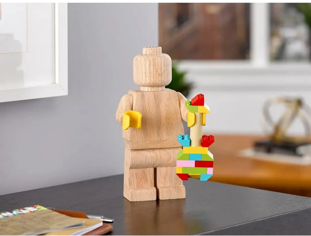 Lego Wooden Collection Minifiguur Bruin - Hout - 41058501