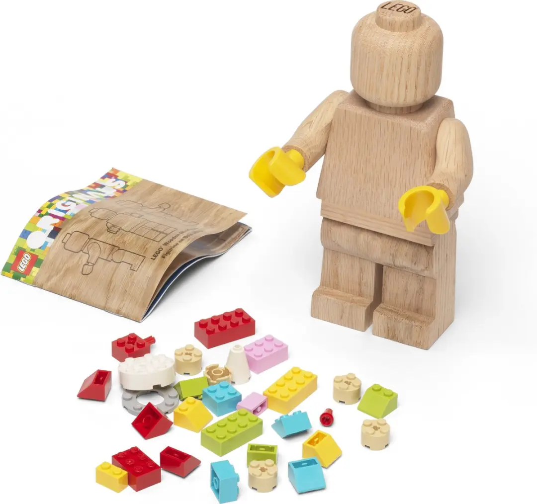 Lego Wooden Collection Minifiguur Bruin - Hout - 41058501 - afbeelding 6 van 6