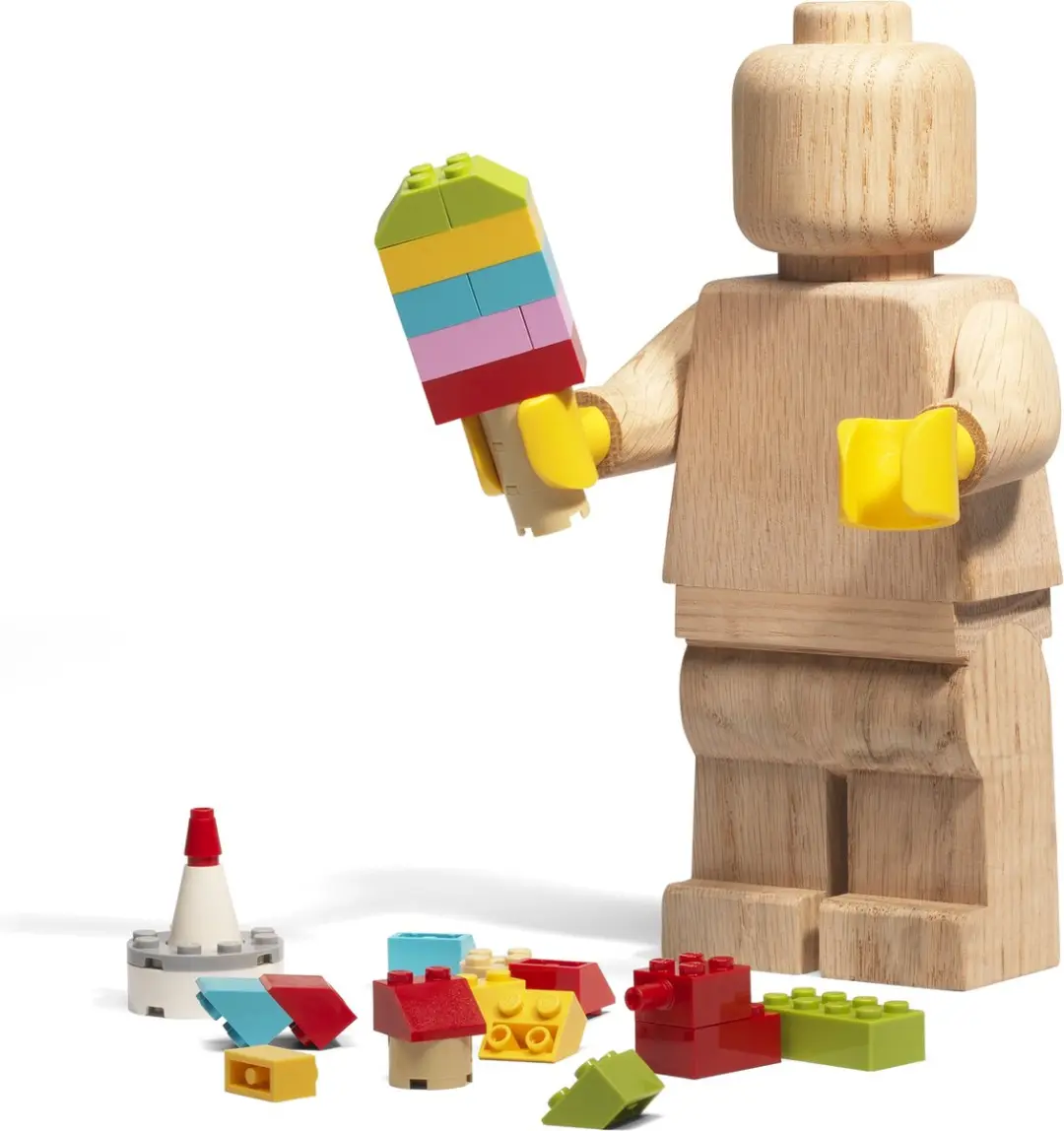 Lego Wooden Collection Minifiguur Bruin - Hout - 41058501
