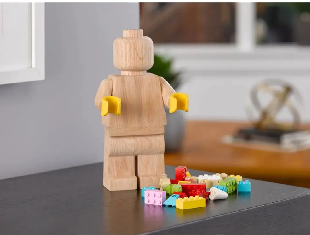 Lego Wooden Collection Minifiguur Bruin - Hout - 41058501