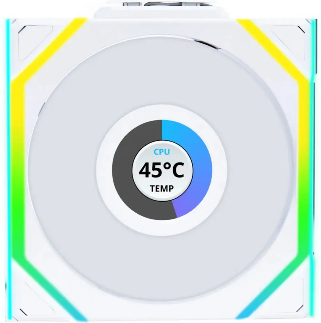 Lian Li UNI FAN SL Wireless LCD Reverse Blade 120mm