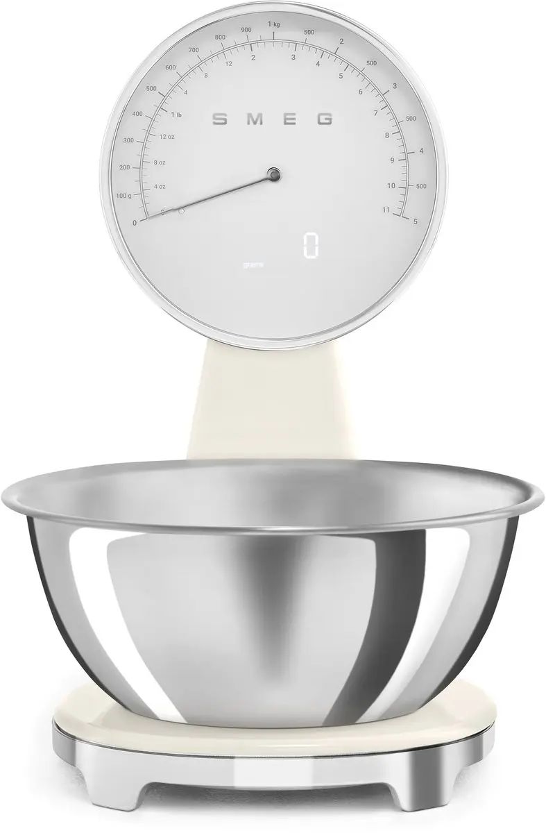 Smeg KSF01CRWW Keukenweegschaal 5kg