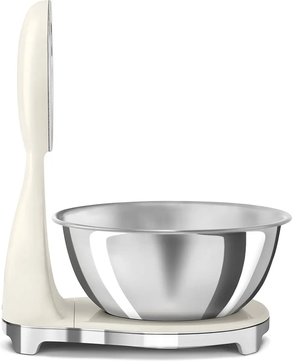 Smeg KSF01CRWW Keukenweegschaal 5kg - Crème - USB Oplaadbaar - afbeelding 6 van 6
