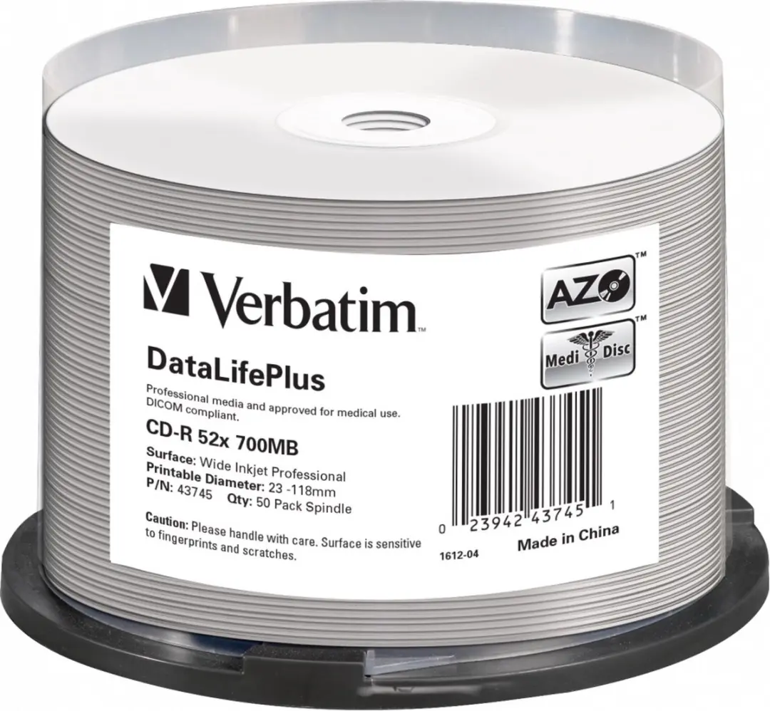 Verbatim CD-R AZO 700MB 52X