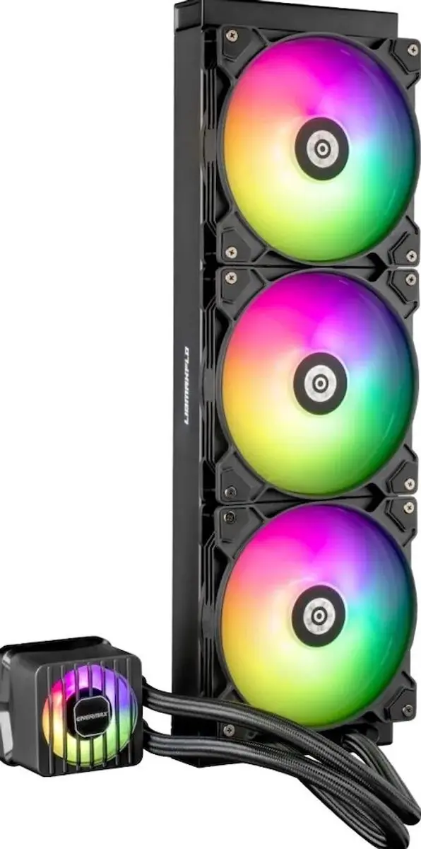 Enermax LIQMAXFLO ARGB 420mm Vloeistofkoelsysteem - 420mm - 3x 140mm ARGB - Zwart