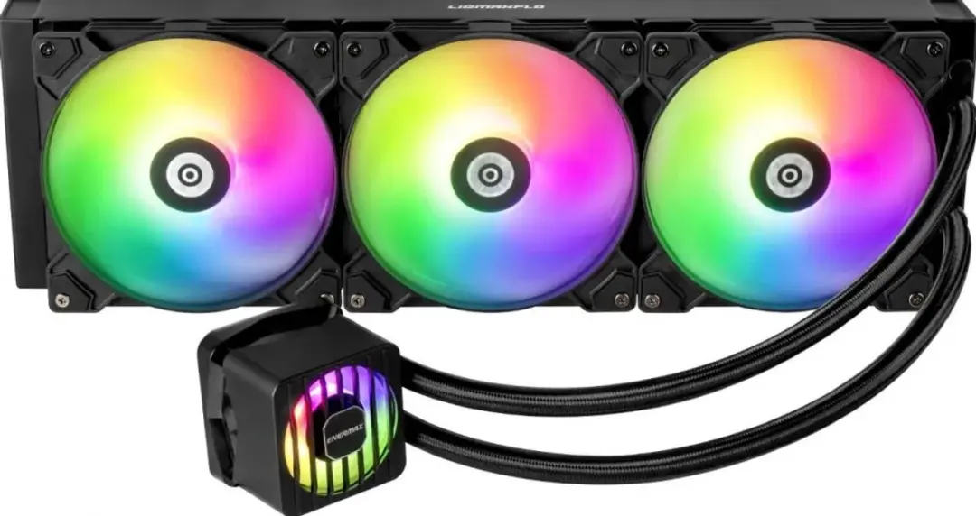 Enermax LIQMAXFLO ARGB 420mm Vloeistofkoelsysteem - 420mm - 3x 140mm ARGB - Zwart