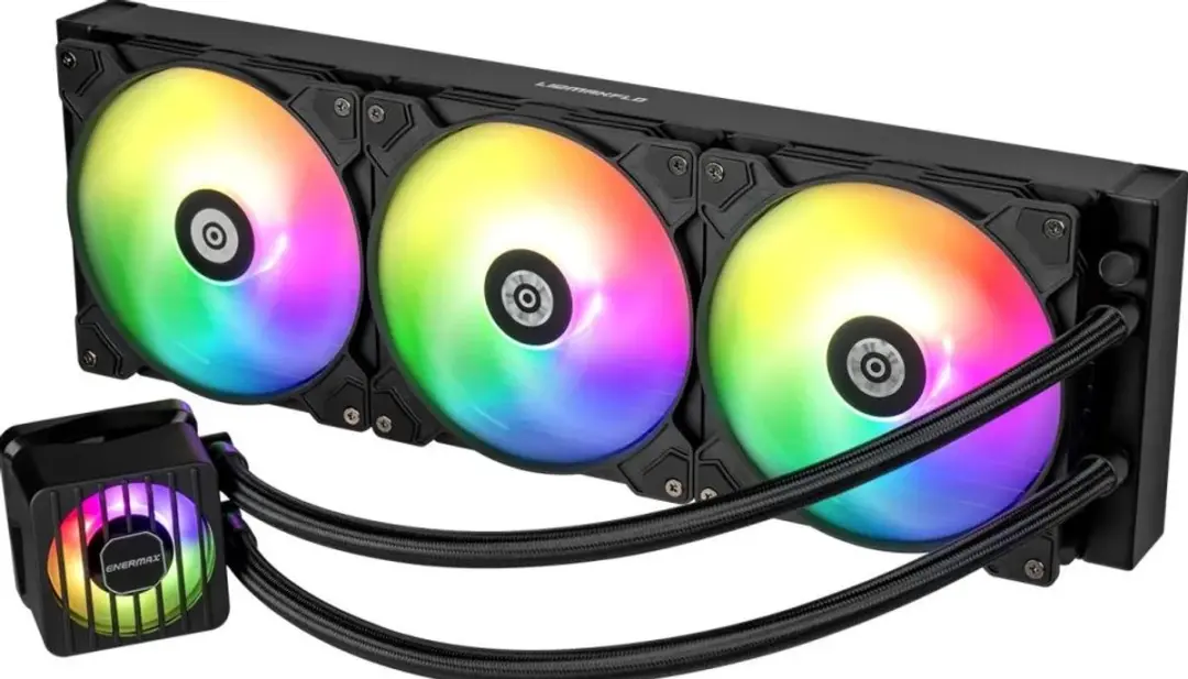 Enermax LIQMAXFLO ARGB 420mm Vloeistofkoelsysteem - 420mm - 3x 140mm ARGB - Zwart