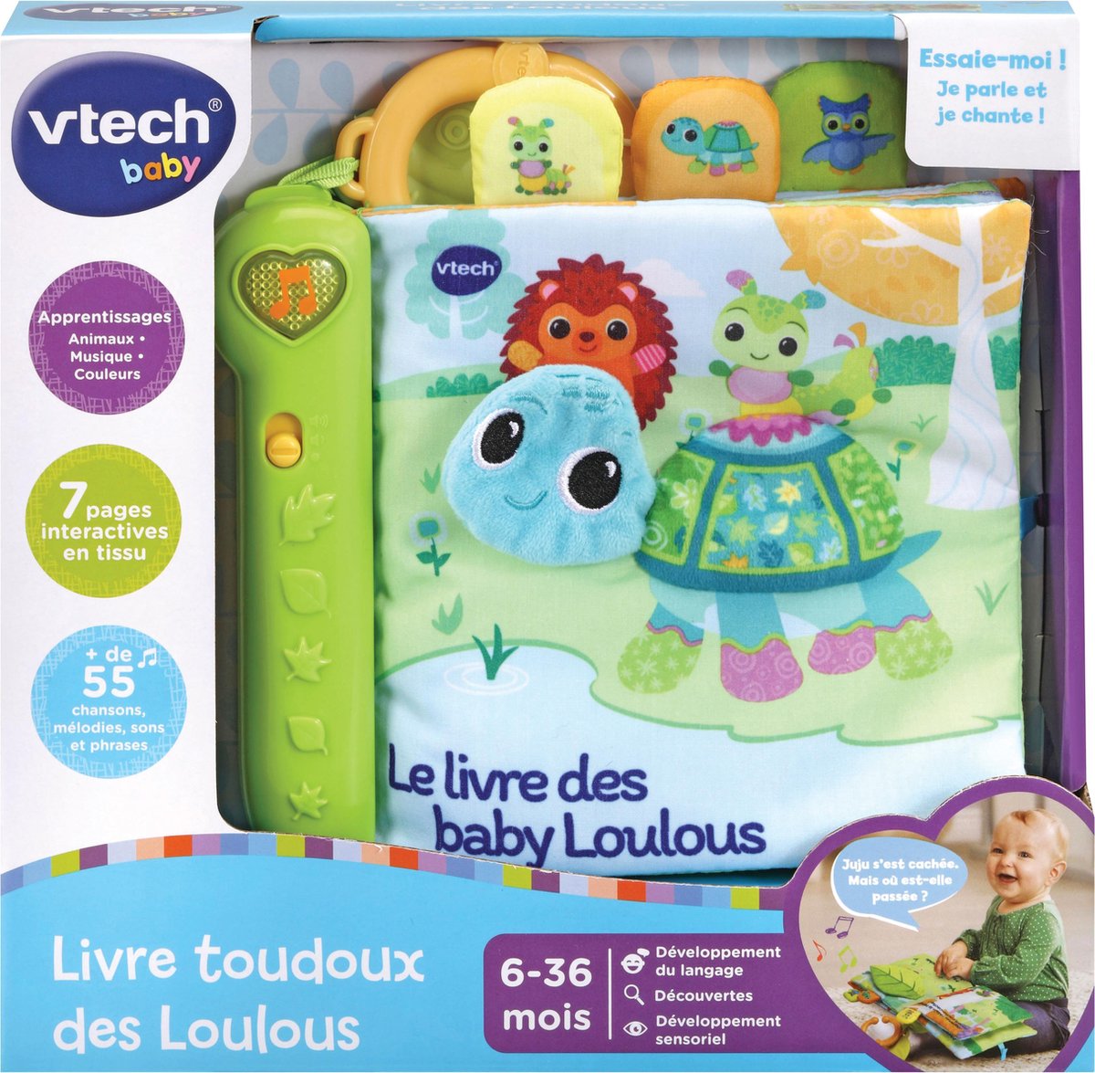 VTech Baby Loulous Livre Toudoux Des Loulous franstalige versie
