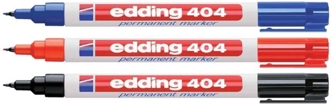 edding 404 Permanent Marker - Blauw - 0,75mm