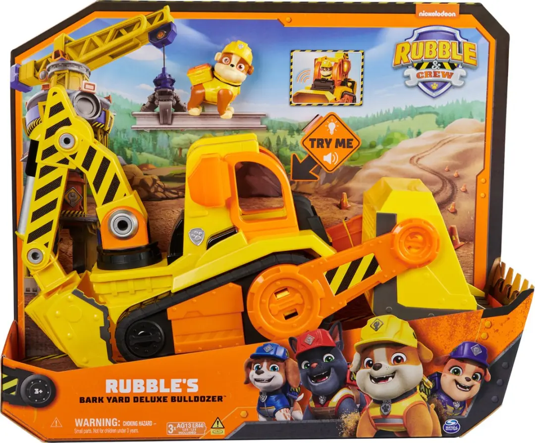 Rubble & Crew Bulldozer Bouwspeelgoed PAW Patrol