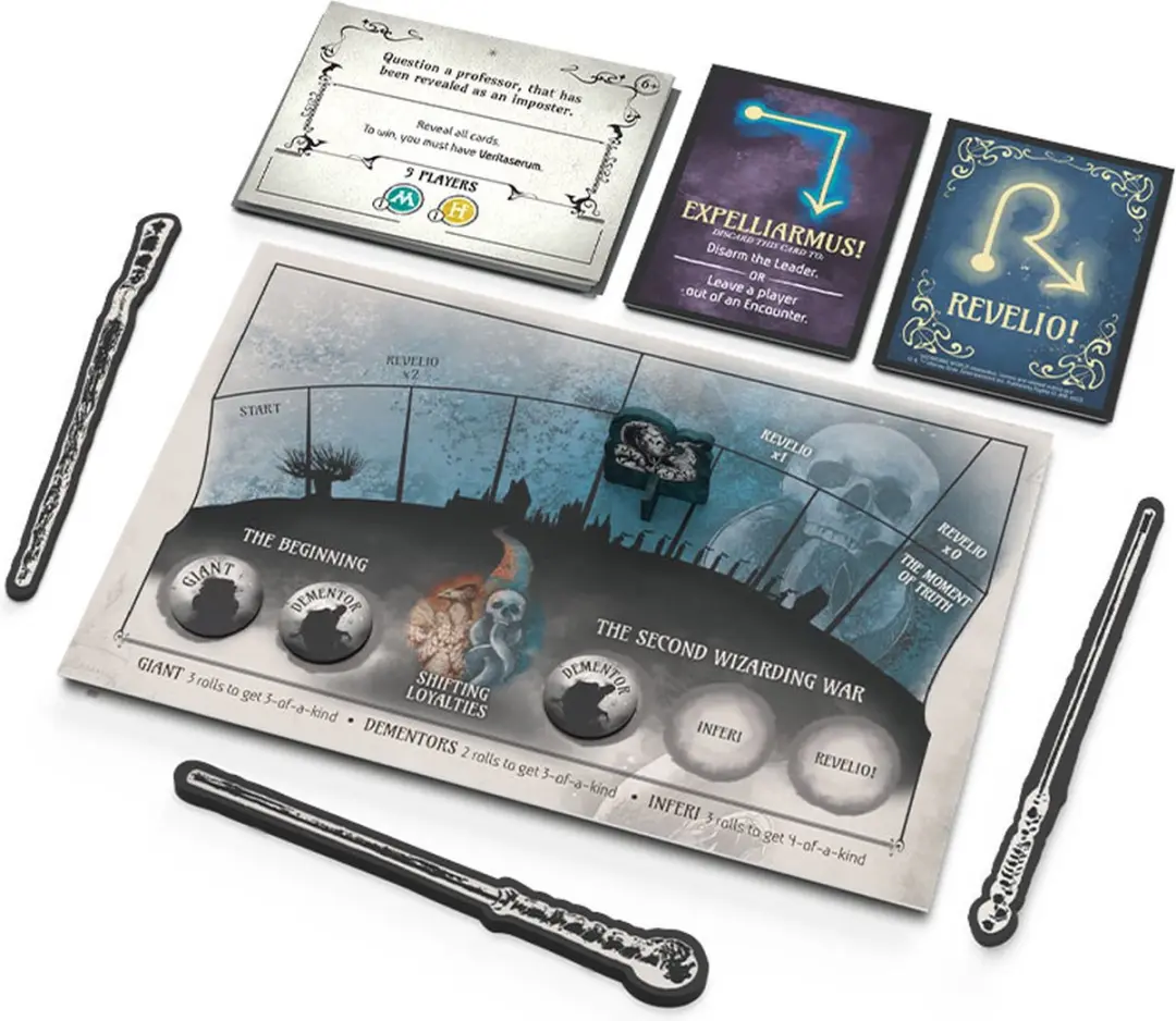 Harry Potter Unmask The Death Eaters Bordspel - 3-8 Spelers