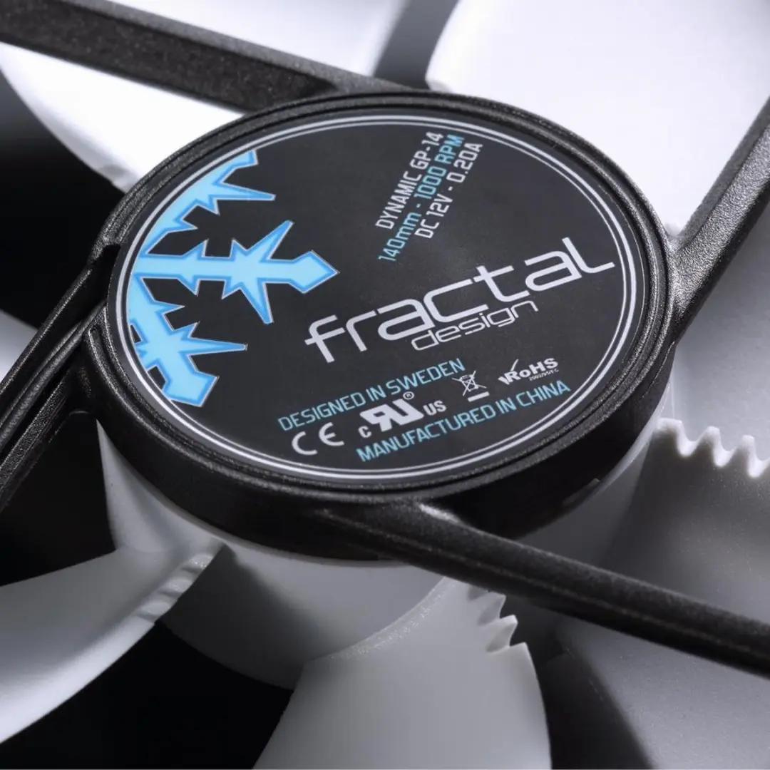 Fractal Design GP14 Dynamic GP14-WT Ventilator - Wit