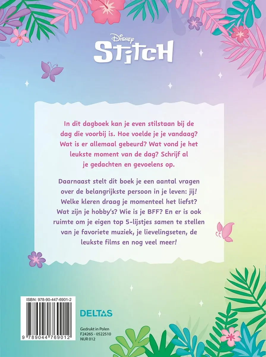 Disney Stitch Mijn Dagboek - Multicolor