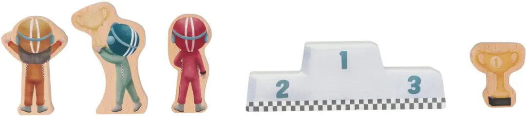 Little Dutch Speelkoffer Racebaan LD2524 - Multicolor