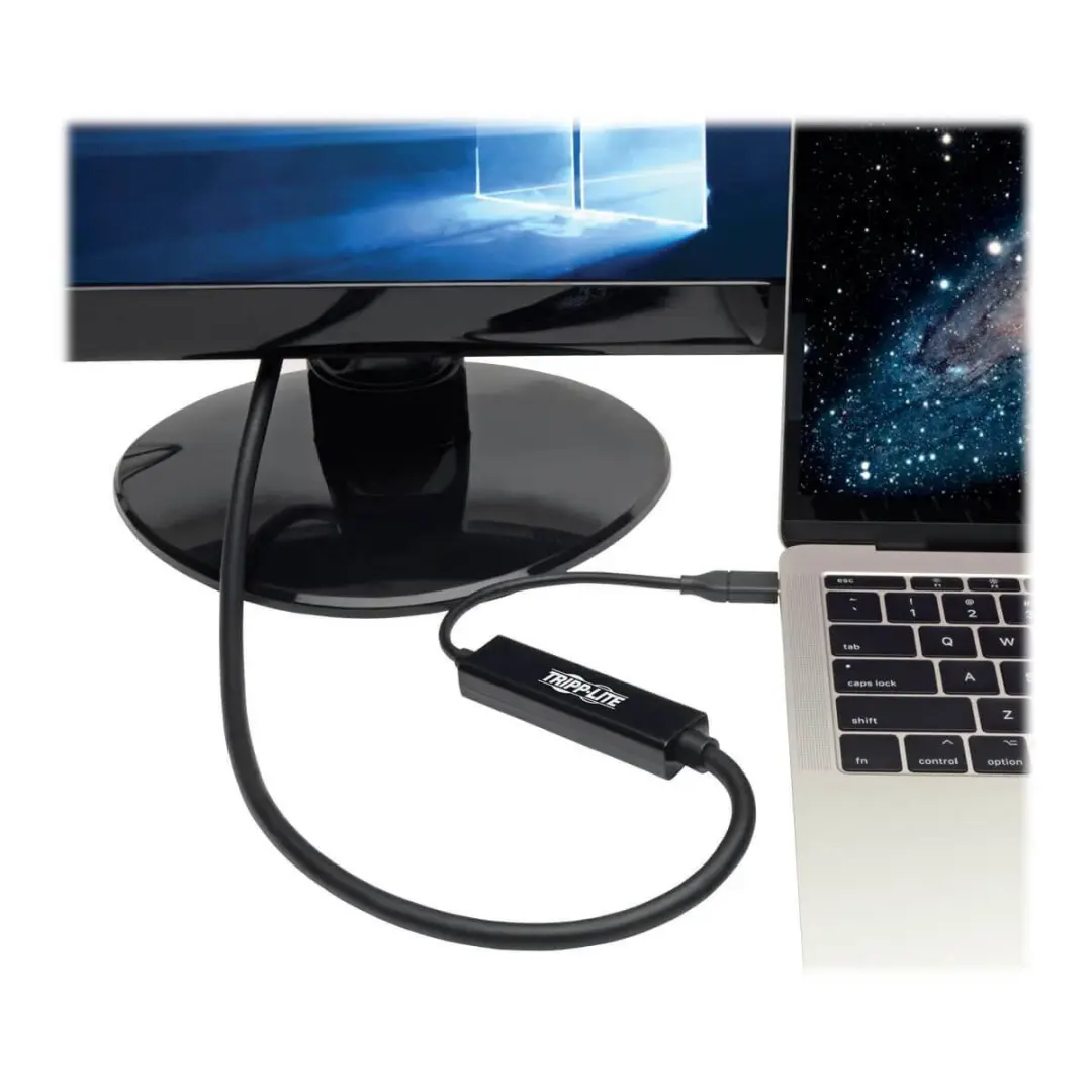 Tripp Lite U444-003-DP USB-C naar DisplayPort Kabel - 4K 60Hz - 3ft - Zwart