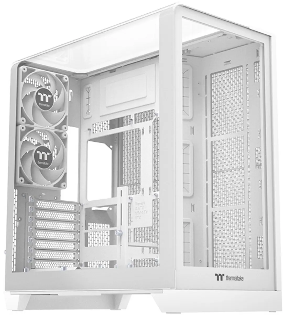 Thermaltake View 390 TG Midi Tower Wit CA-11F-00M6WN-01