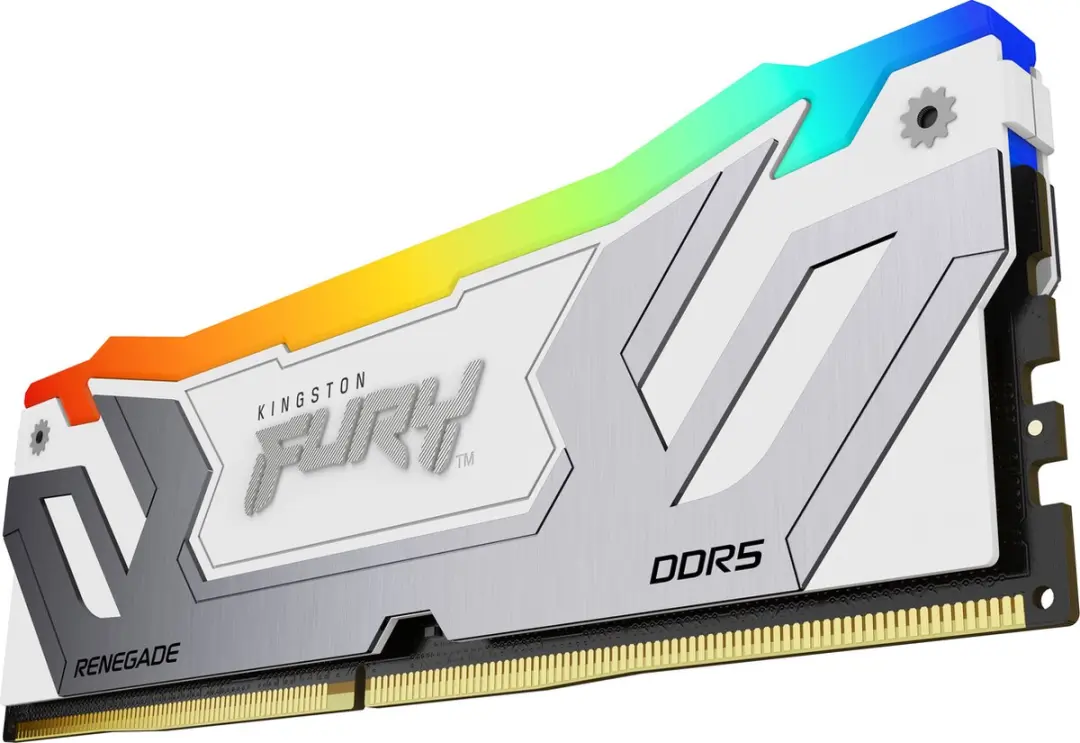 Kingston FURY Renegade RGB KF584CU40RWAK2-48 48GB DDR5 - 8400MT/s - CL40 - Wit