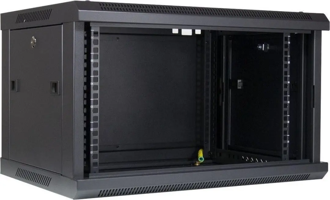 Inter-Tech SMA-6406 Wandrek 6U - Zwart