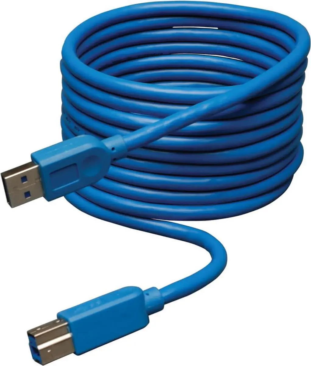Tripp Lite U322-010 USB 3.0 Kabel A-B - 3,05m - Blauw