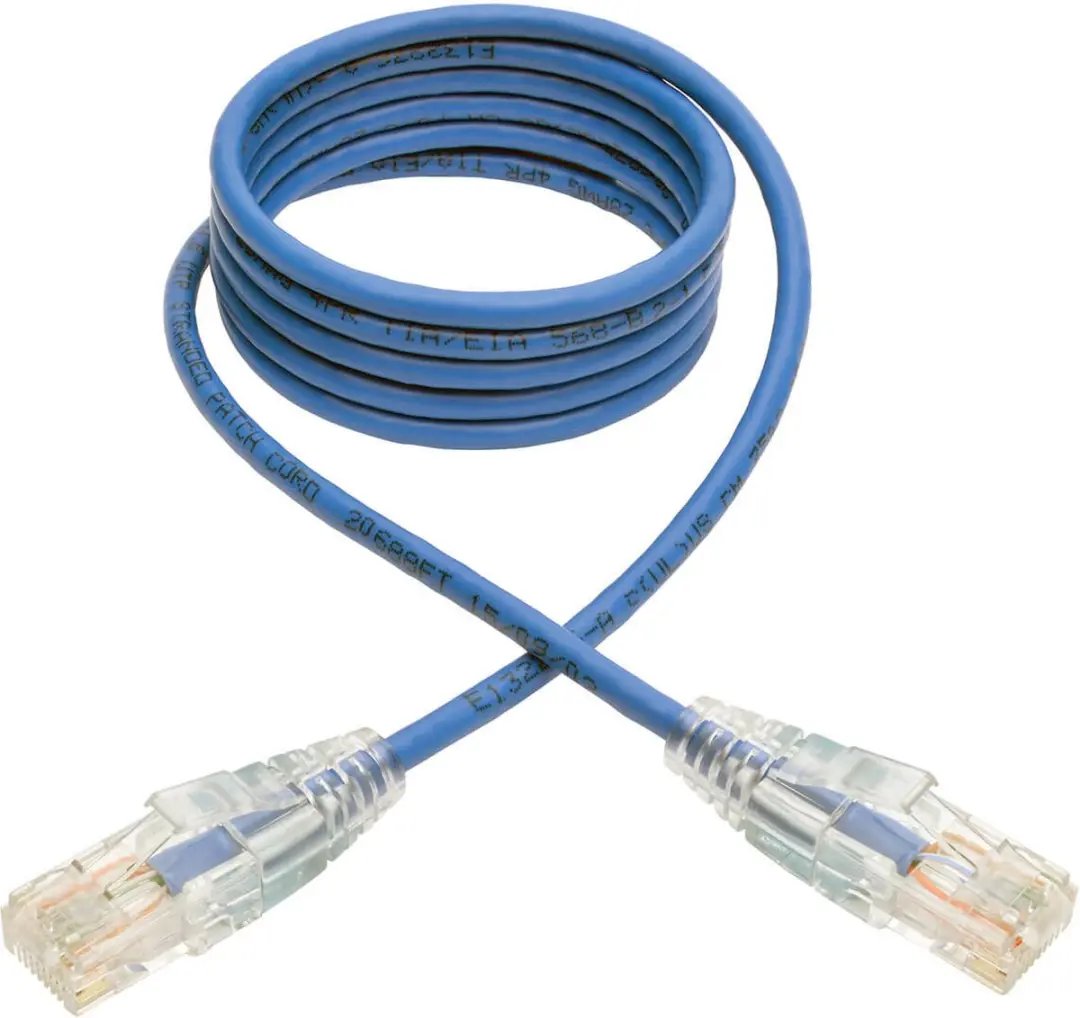 Tripp Lite N201-S04-BL Cat6 Patchkabel - 1,2m - Blauw