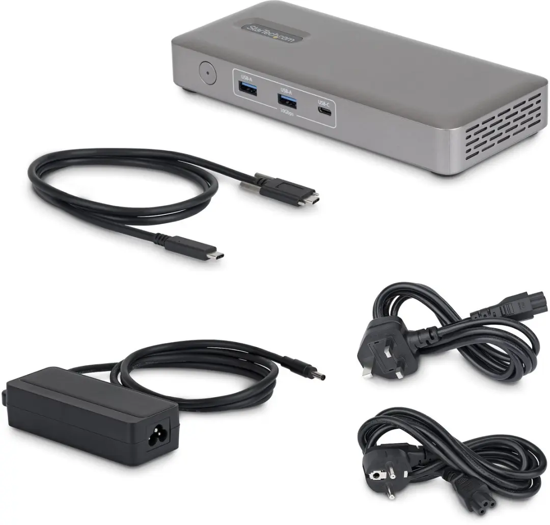 Startech 208UE-USB4-DOCK USB4 Docking Station - Dual 4K - 100W - 2.5GbE - Grijs - afbeelding 6 van 6