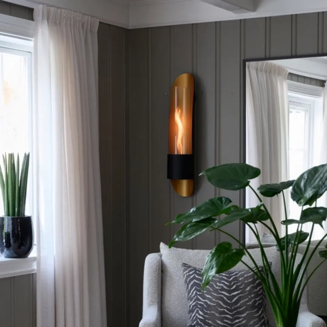 Cycloflame Wall Gold Wandhaard 1500W - Goud
