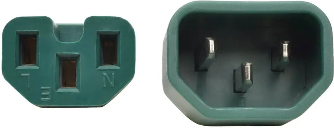 Tripp Lite P018-003-AGN Elektriciteitssnoer Groen 0,9m C14-C15