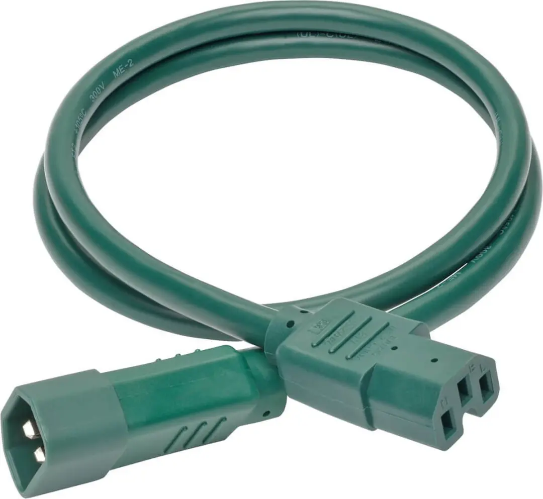 Tripp Lite P018-003-AGN Elektriciteitssnoer Groen 0,9m C14-C15