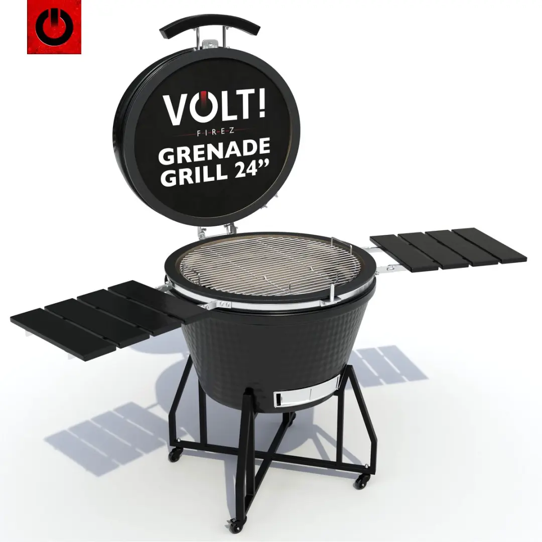 Volt! BBQ 24 Inch Houtskoolbarbecue 63cm