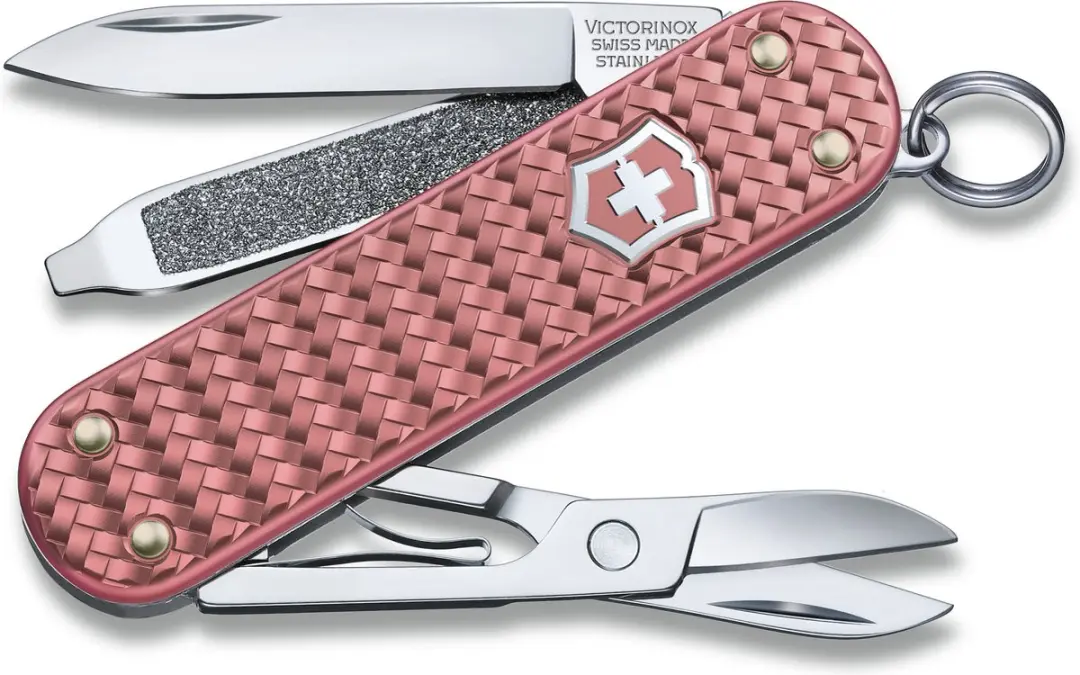 Victorinox Classic Precious Alox Zakmes Gentle Rose - 5 Functies