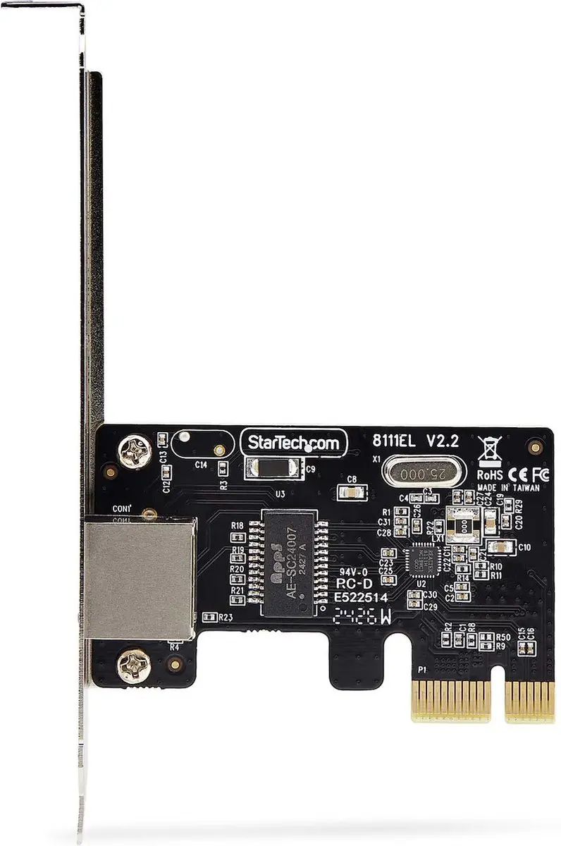 Startech ST1000SPEX2T PCIe Gigabit Ethernetkaart - afbeelding 6 van 6